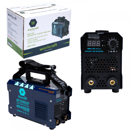 Invertor de sudura WertCraft WRT-004, 20-300 A curent iesire, 230 V, MMA, accesorii incluse [3]