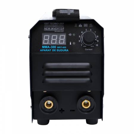Invertor de sudura cu valiza de transport WertCraft WRT-005, 300 A, 1.6 - 4 mm + Masca de sudura [5]
