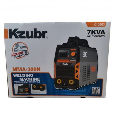 Invertor de sudura KZUBR MMA300N, electrozi 1.6-5 mm, 300 A, toate accesoriile incluse [2]
