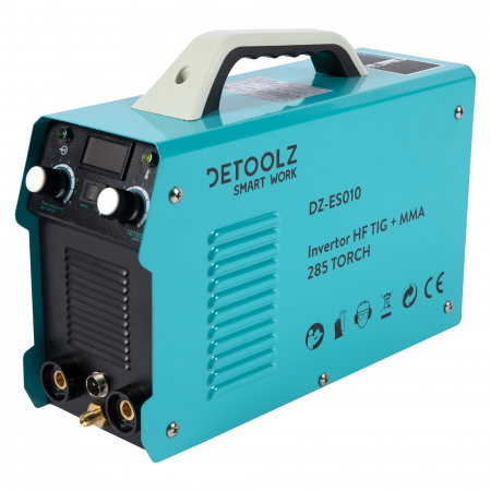 Aparate sudura - Invertor de sudura Detoolz DZ-ES010 HF TIG + MMA 285, 285 A, 1.6 - 4.0 mm