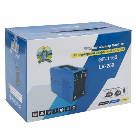 Invertor de sudura Micul Fermier LV-250, 250 A, 1.6 - 5 mm + Masca de sudura cu reglaj automat [8]