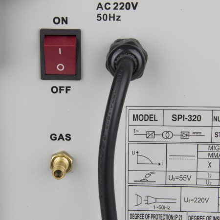Invertor de sudura Procraft SPI 320, 320 A, MMA + MIG [8]