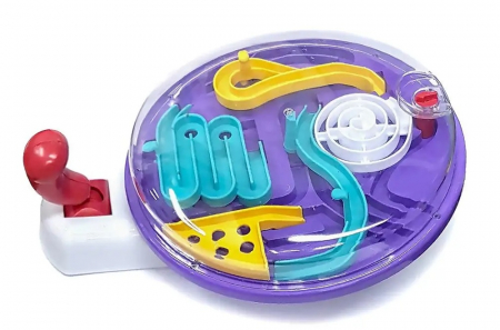 Jucarii educative - Joc de logica Labirintul in sfera, Maze game