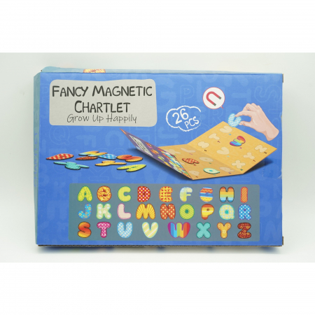 Joc educativ magnetic tip carte, Fancy Magnetic Chartlet, 26 de piese, +3 ani, multicolor [2]