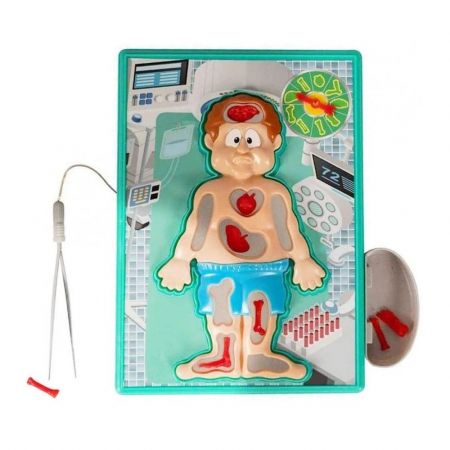 Joc interactiv Smile Games, Chirurgul Stangaci, Sharking Surgeon, 27 x 6 x 27 cm [1]