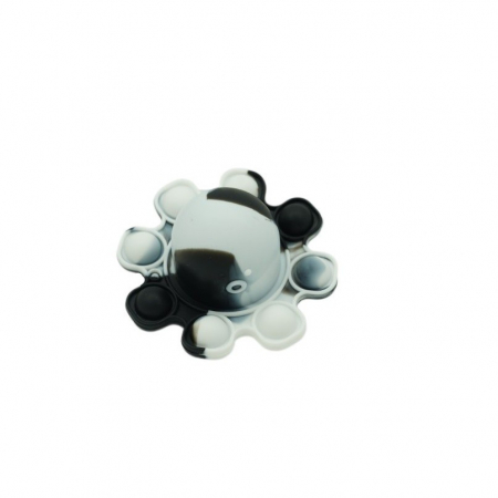 Jucarii, Copii & Bebe - Jucarie antistres din silicon, Flippy®, Pop It Now and Flip It, Caracatita reversibila, Multicolor, V8