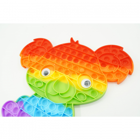 Jucarie antistres din silicon, Flippy, Pop It Now and Flip It, Koala, Multicolor [2]