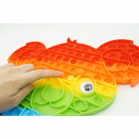 Jucarie antistres din silicon, Flippy, Pop It Now and Flip It, Koala, Multicolor [4]
