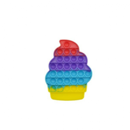 Jucarie antistres din silicon, Pop it Now and Flip It, Briosa, Multicolor [2]