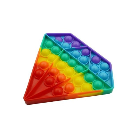 Jucarie antistres din silicon, Pop it Now and Flip It, Diamant, Multicolor [4]