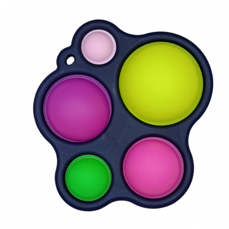 Jucarii, Copii & Bebe - Jucarie Antistres Flippy - Fidget Toy, Simple Dimple, Negru