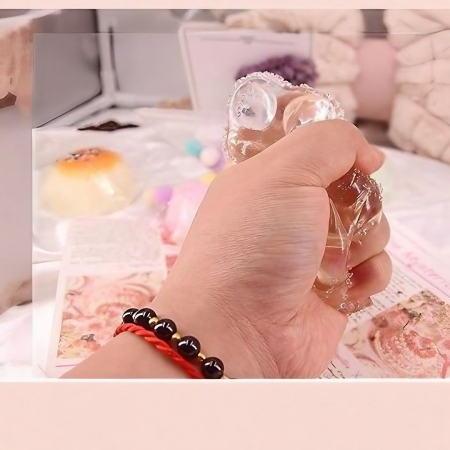 Jucarie Antistres Squishy, Flippy, cu Revenire Lenta, Squeeze Pinch, Family Model Animalute, Ambalaj Transparent [3]