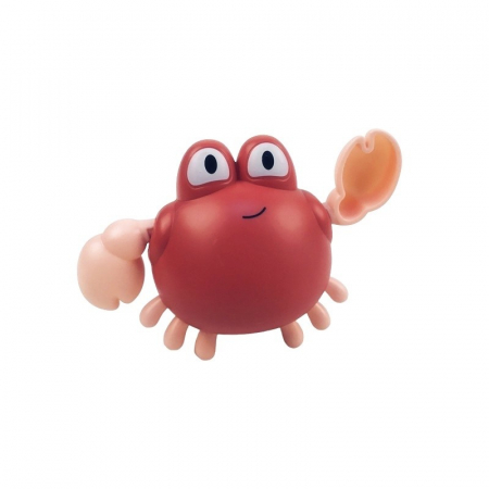 Jucarii, Copii & Bebe - Jucarie de baie pentru copii, Flippy, crab rosu