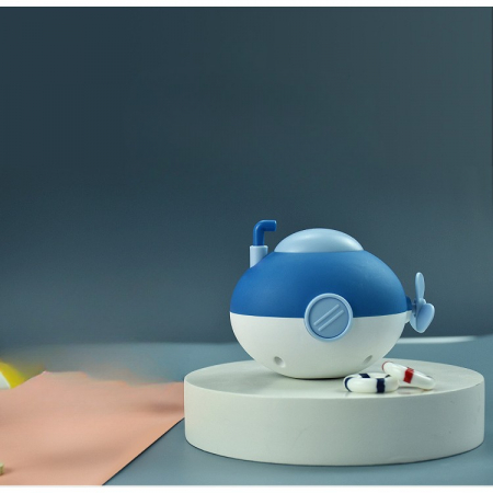 Lichidare Jucarie de baie pentru copii, Flippy, Submarin, 11x8.5 cm, Albastru [2]