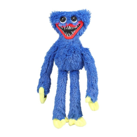 Jucarii, Copii & Bebe - Jucarie de plus Huggy Wuggy, Flippy, 40 cm, albastru