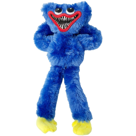 Jucarie de plus Huggy Wuggy, Flippy, 40 cm, albastru [3]
