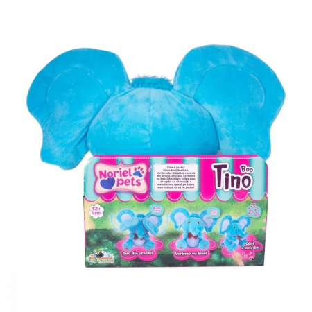 Jucarie de plus Noriel Pets - Tino Boo Elefantel [8]