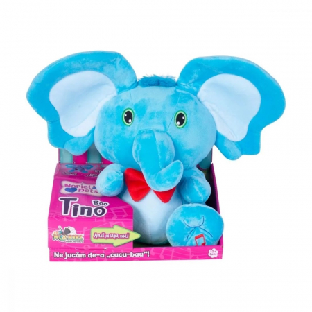 Jucarie de plus Noriel Pets - Tino Boo Elefantel [6]