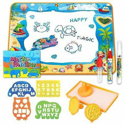 Jucarie educativa de colorat cu apa, covorasul magic, 100x70 cm [4]