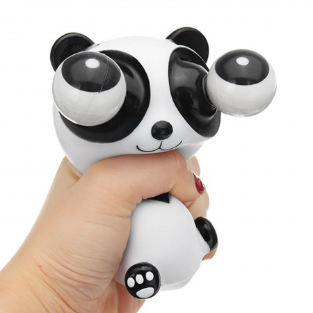 Jucarie interactiva antistres Flippy, squeeze eye-popping panda, multicolor [1]