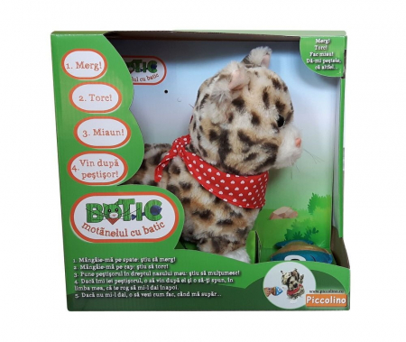 Jucarie interactiva Botic, motanelul cu batic Piccolino [4]