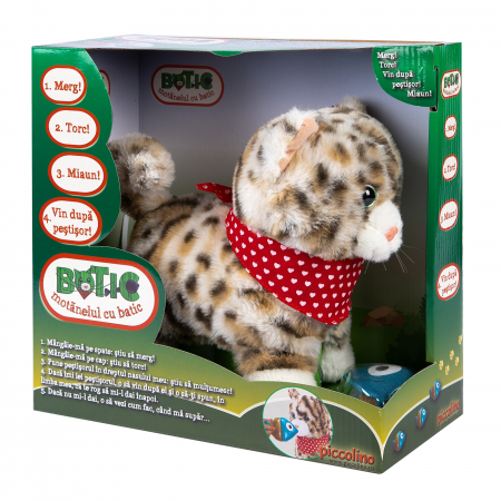 Jucarie interactiva Botic, motanelul cu batic Piccolino [2]