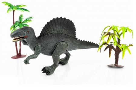 Jucarie interactiva dinozaur cu lumini si sunete Spinosaurus, 22 cm [1]