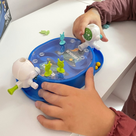 Jucarie Interactiva, Flippy, Model Astronauti, Joc de Masa, +5 Ani, Portabil, 2 Jucatori, 19 x 7 x 11.3 cm, Albastru [3]