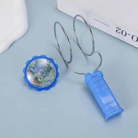 Jucarie Interactiva, Flippy, Titirez Magnetic, cu Led, 19.8 x 5 cm, Albastru [1]