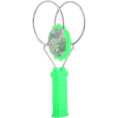 Jucarii, Copii & Bebe - Jucarie Interactiva, Flippy, Titirez Magnetic, cu Led, 19.8 x 5 cm, Verde