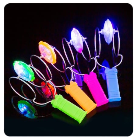 Jucarie Interactiva, Flippy, Titirez Magnetic, cu Led, 19.8 x 5 cm, Verde [4]