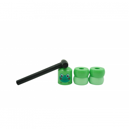 Jucarie Pentru Copii, Flippy, Broaca Indestructibila, 6 Piese Demontabile, +3 Ani, Verde [2]