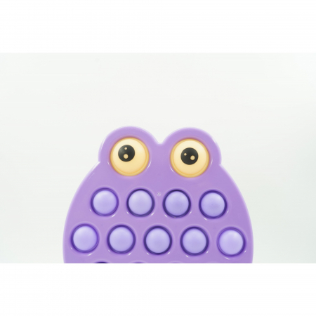 Jucarie senzoriala antistres, Simple Dimple, Broasca, Mov [1]