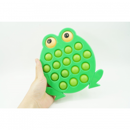Jucarie senzoriala antistres, Simple Dimple, Broasca, Verde [4]