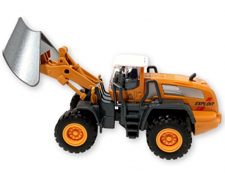 Jucarie Vehicul utilitar metalic - Utilaj de constructie Plug [3]