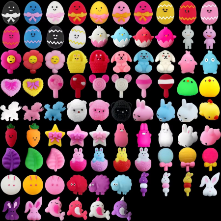 Lichidare Jucarii Senzoriale Fidget Toy Squishy, Flippy, Anti-Stres, +3 Ani. Model Tematic Paste, Multicolor [1]