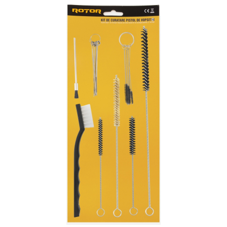 Kit de curatare pistol de vopsit 21 perii ROTOR [1]