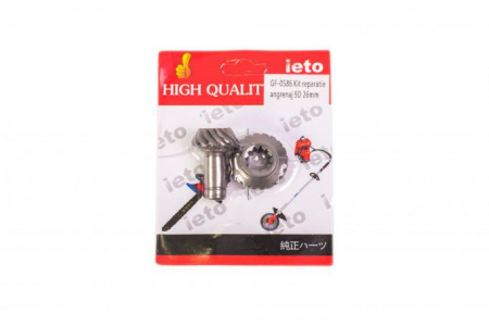 Piese motocositori, trimmere electrice - Kit reparatie angrenaj 9D 26mm