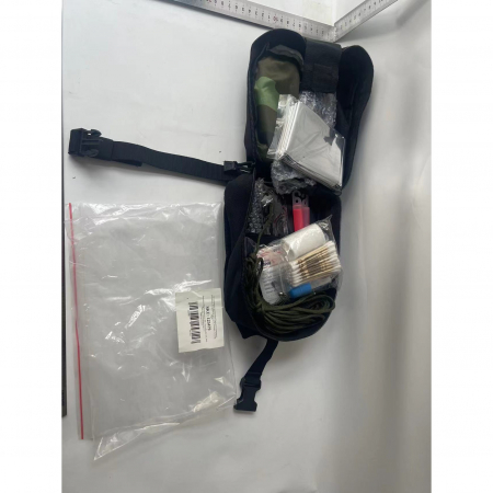 Kit supravietuire multifuncional Flippy, 42 de Instrumente Profesionale, Echipament de prim-ajutor, Drumetie, Camping, Negru [8]