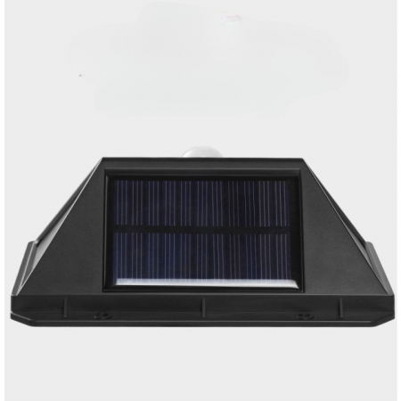 Lampa cu incarcare solara pentru exterior, 100 LED cu distanta de inductie, montaj pe perete, fara cabluri, cu 4 fete, Flippy [1]