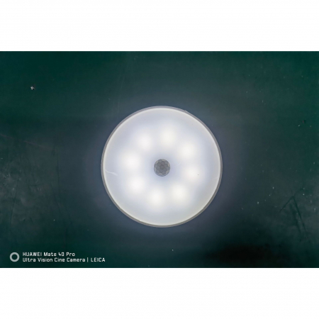 Lampa de Veghe LED, Flippy, cu Senzor de Miscare, Lumina Alba Calda si Rece, Incarcare USB, 0.6W, 300mAh, Design Rotund, Alb, 8.5x2.3 cm [3]