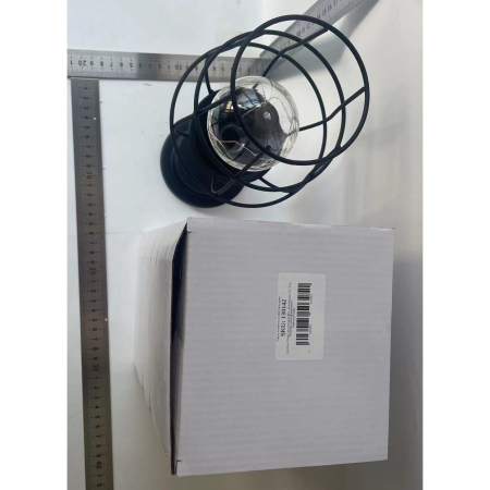 Lampa Decorativa cu Leduri, Flippy, Model Pahar de Vin, cu Baterii, 13 x 13 x 28 cm, Suport Negru, Lumina Alb Cald [1]