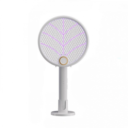 Gradina - Lampa Electrica Impotriva Tantarilor, Flippy, 42.5 x 22 x 10.5 cm, Reincarcabila cu Cablu USB Inclus, Plasa din Aluminum Alb