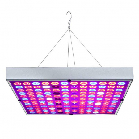 Lumina de crestere pentru plante - Lichidare Lampa LED 45W Flippy, pentru cresterea plantelor in interior, 225 de leduri, 165 leduri rosii, 60 albastre, 30 x 30 cm, multicolor