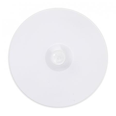 Iluminat & electrice - Lampa LED cu senzori de miscare, incarcare USB,3.7V, 400mah, 8.5 x 2 cm, material ABS, portabila, pentru camera bebelusului, dormitor, bucatarie, baie, 2 culori, lumina calda si rece, carcasa alba