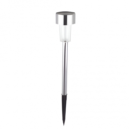 Lampi solare - Lampa solara Led decorativa pentru gradina, Argintie, Flippy, Lumina Multicolor