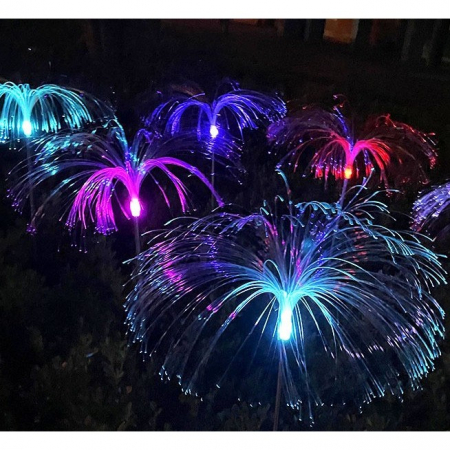 Lampa solara LED tip Meduza, inaltime 90 cm, Pentru gradina, Flippy [6]