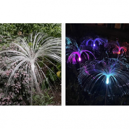 Lampa solara LED tip Meduza, inaltime 90 cm, Pentru gradina, Flippy [4]