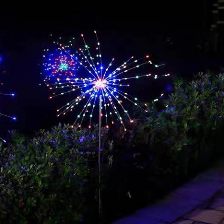 Lampa solara sub forma de artificii, 120 LED-uri, multicolor, Flippy [6]