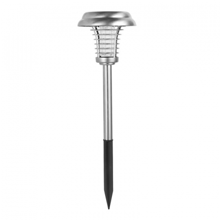 Iluminat & electrice - Lampa solara tip torta Flippy, anti-insecte, tantari, UV, LED, 1.2V, IP65, 1 LED, material ABS, 48 x 14 cm, gri